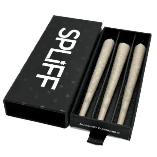 3 pré-roulés CBD – White Widow | 3 x 1 gr | SPLIFF Vertu420