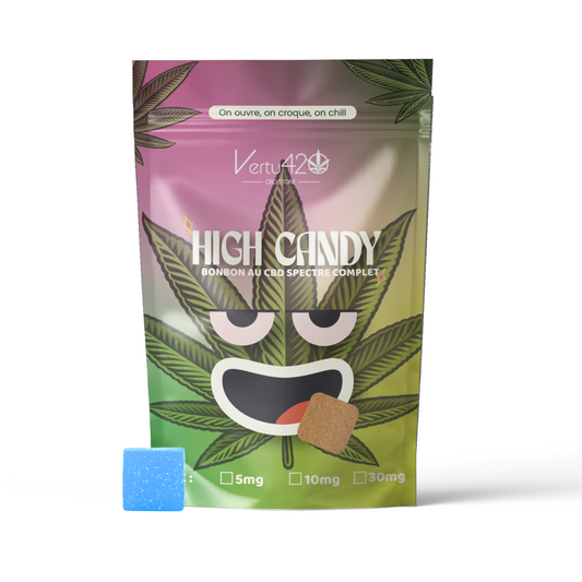 Gummies Framboise bleue 10mg Vertu420