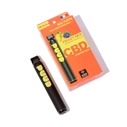 Puff CBD rechargeable PUUD - FRUIZY MIX Vertu420