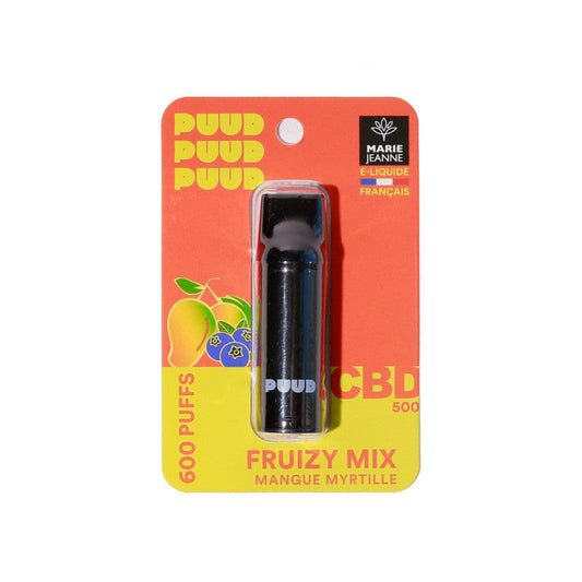 Cartouche PUUD CBD Fruizy mix Vertu420