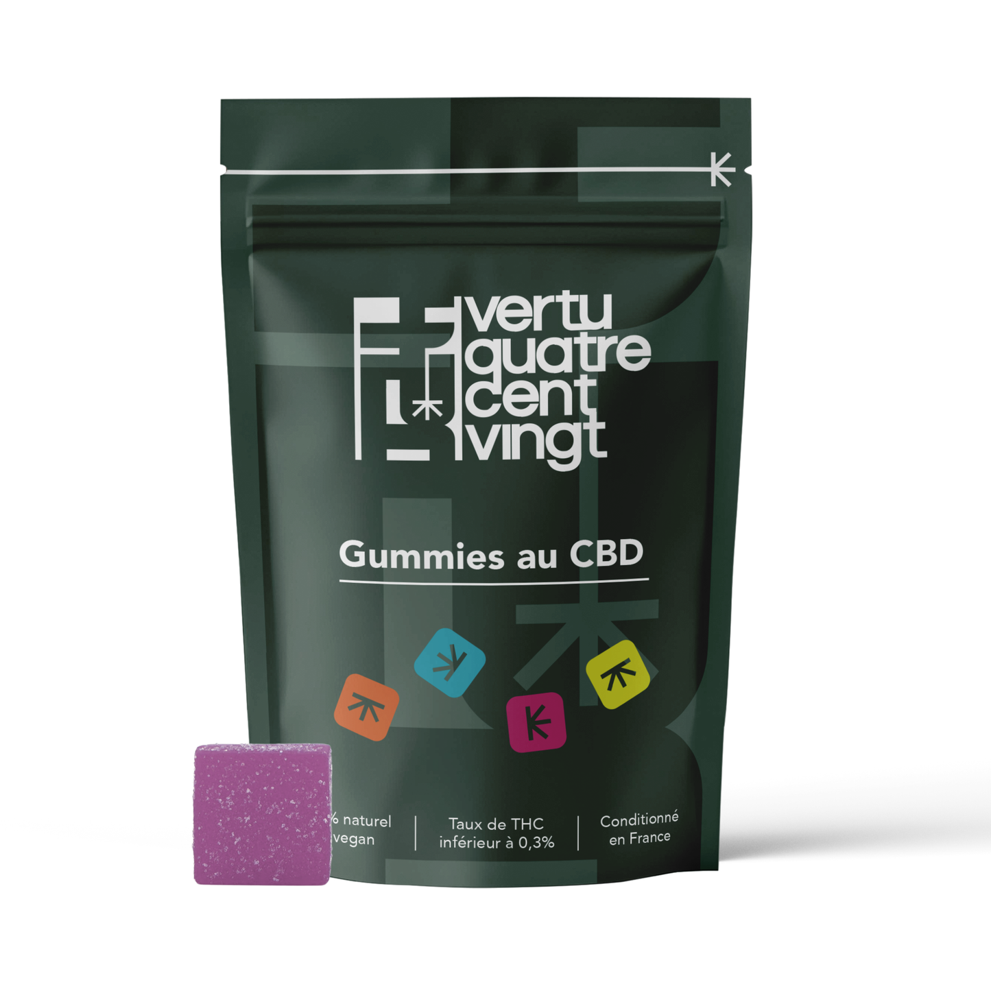 Gummies CBD 20mg Vertu420