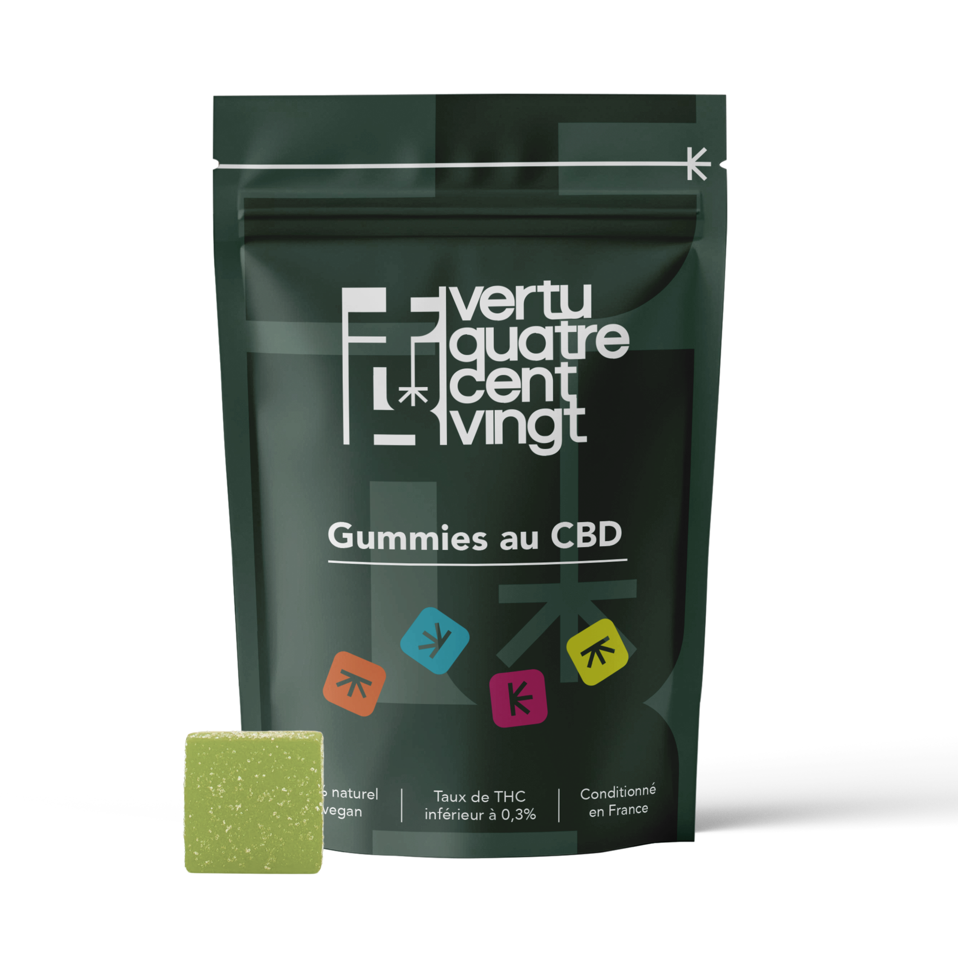 Gummies CBD 20mg Vertu420