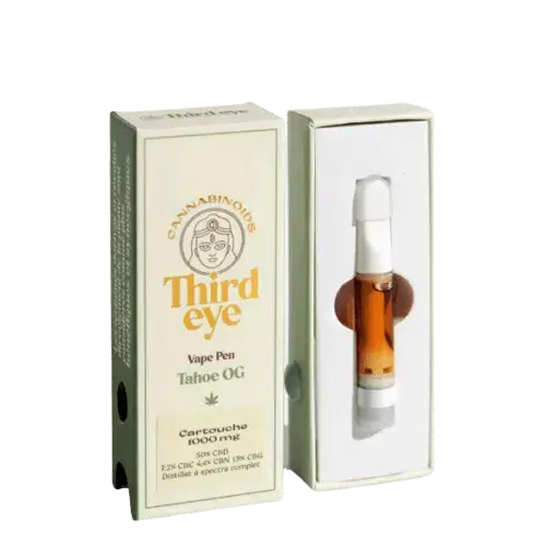 Cartouche TAHOE OG 1ml – Spectre complet - ThirdEye Vertu420