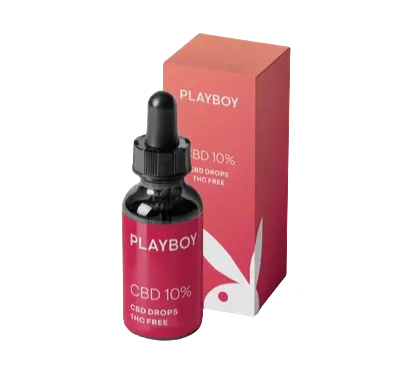 GOUTTES DE CBD À 10% SANS THC PLAYBOY Vertu420